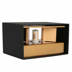 Luminaires Steinhauer Éclairage Led|Applique murale Steinhauer Muro LED Noir, 1 lumière