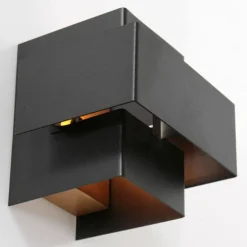 Luminaires Steinhauer Éclairage Led|Applique murale Steinhauer Muro LED Noir, 1 lumière