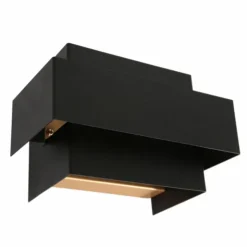 Luminaires Steinhauer Éclairage Led|Applique murale Steinhauer Muro LED Noir, 2 lumières