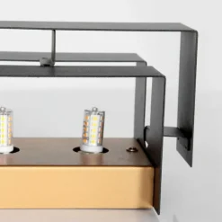 Luminaires Steinhauer Éclairage Led|Applique murale Steinhauer Muro LED Noir, 2 lumières