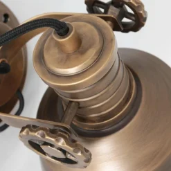 Luminaires Steinhauer Appliques|Applique murale Steinhauer Sprocket Bronze, 1 lumière
