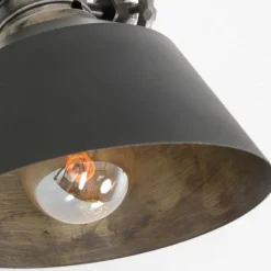 Luminaires Steinhauer Appliques|Applique murale Steinhauer Sprocket Noir, 1 lumière
