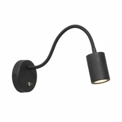 Luminaires Steinhauer Appliques|Applique murale Steinhauer Upround LED Noir, 1 lumière