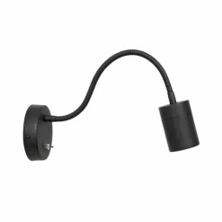 Luminaires Steinhauer Appliques|Applique murale Steinhauer Upround LED Noir, 1 lumière