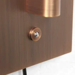 Luminaires Steinhauer Éclairage Led|Applique murale Steinhauer Retina LED Bronze, 1 lumière