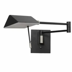 Luminaires Steinhauer Éclairage Led|Applique murale Steinhauer Retina LED Noir, 1 lumière