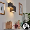 hofstein Appliques|Applique murale Sumina LED Noir, 1 lumière