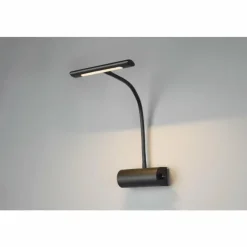Luminaires Trio Éclairage Led|Applique murale Trio Curtis LED Noir, 1 lumière