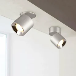 Luminaires Trio Spots Et Projecteurs|Applique murale Trio GUAYANA Nickel mat, 1 lumière