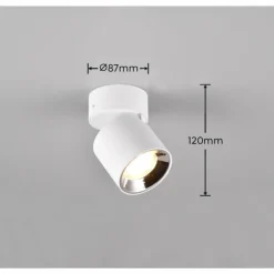 Luminaires Trio Spots Et Projecteurs|Applique murale Trio GUAYANA Blanc, 1 lumière