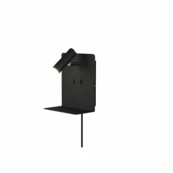Luminaires Trio Éclairage Led|Applique murale Trio Leuchten ELEMENT LED Noir, 3 lumières