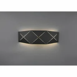 Luminaires Trio Appliques|Applique murale Trio Leuchten ZANDOR LED Noir, 1 lumière
