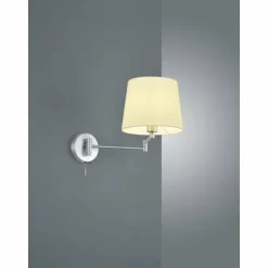 Luminaires Trio Appliques|Applique murale Trio LYON Nickel mat, 1 lumière