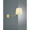 Luminaires Trio Appliques|Applique murale Trio LYON Laiton, 1 lumière