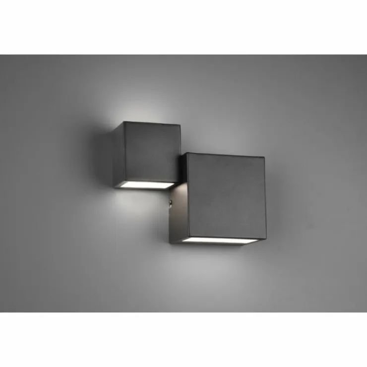 Luminaires Trio Appliques|Applique murale Trio Miguel LED Noir, 1 lumière