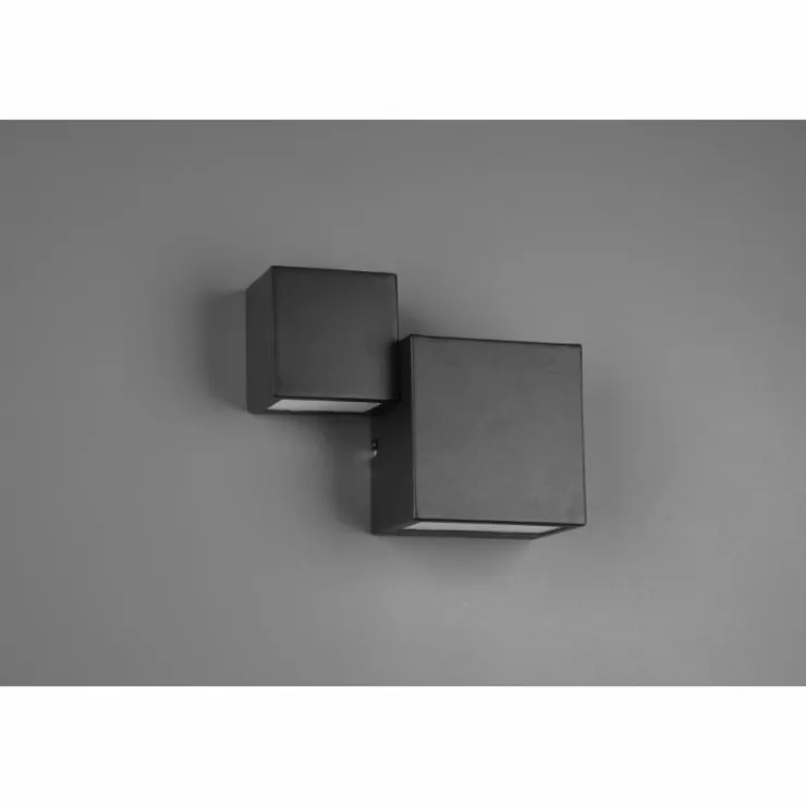 Luminaires Trio Appliques|Applique murale Trio Miguel LED Noir, 1 lumière