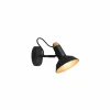 Luminaires Trio Spots Et Projecteurs|Applique murale Trio Roxie Noir, 1 lumière