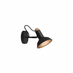 Luminaires Trio Spots Et Projecteurs|Applique murale Trio Roxie Noir, 1 lumière