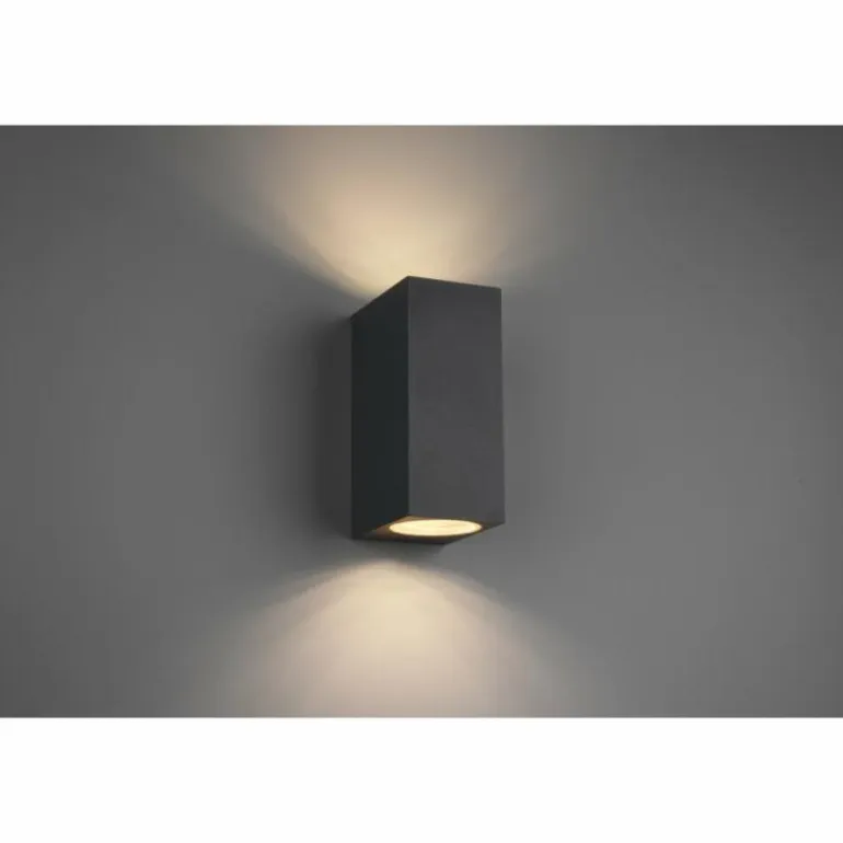 Applique murale Trio Roya Anthracite, 2 lumières
