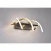 Luminaires Trio Éclairage Led|Applique murale Trio Sequence LED Laiton, Noir, 1 lumière