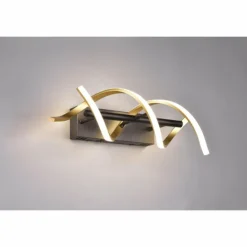 Luminaires Trio Éclairage Led|Applique murale Trio Sequence LED Laiton, Noir, 1 lumière