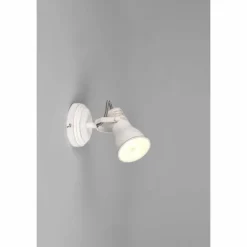 Luminaires Trio Spots Et Projecteurs|Applique murale Trio Steam Ancien, Blanc, 1 lumière