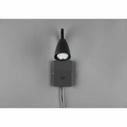 Luminaires Trio Spots Et Projecteurs|Applique murale Trio Wanda Noir, 1 lumière