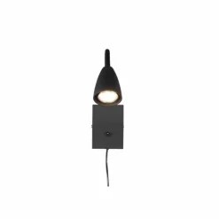 Luminaires Trio Spots Et Projecteurs|Applique murale Trio Wanda Noir, 1 lumière