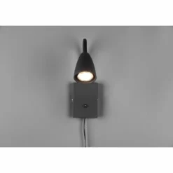 Luminaires Trio Spots Et Projecteurs|Applique murale Trio Wanda Noir, 1 lumière