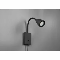 Luminaires Trio Spots Et Projecteurs|Applique murale Trio Wanda Noir, 1 lumière