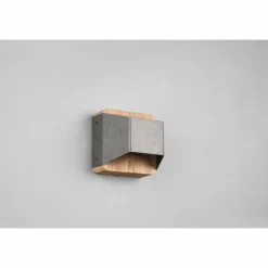 Luminaires Trio Appliques|Applique murale Trio-Leuchten Arino LED Brun foncé, Nickel mat, 1 lumière