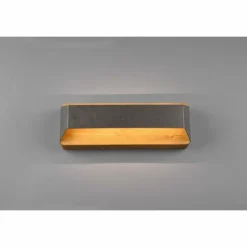 Luminaires Trio Appliques|Applique murale Trio-Leuchten Arino LED Brun foncé, Nickel mat, 1 lumière