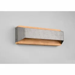 Luminaires Trio Appliques|Applique murale Trio-Leuchten Arino LED Brun foncé, Nickel mat, 1 lumière