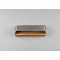 Luminaires Trio Appliques|Applique murale Trio-Leuchten Arino LED Brun foncé, Nickel mat, 1 lumière