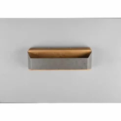 Luminaires Trio Appliques|Applique murale Trio-Leuchten Arino LED Brun foncé, Nickel mat, 1 lumière