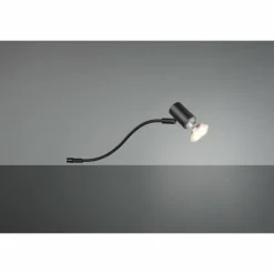 Luminaires Trio Appliques|Applique murale Trio-Leuchten Giada Noir, 1 lumière