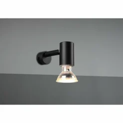 Luminaires Trio Appliques|Applique murale Trio-Leuchten Lorenzo Noir, 1 lumière