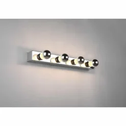 Luminaires Trio Appliques|Applique murale Trio-Leuchten Theatro Chrome, 4 lumières