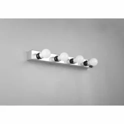Luminaires Trio Appliques|Applique murale Trio-Leuchten Theatro Chrome, 4 lumières