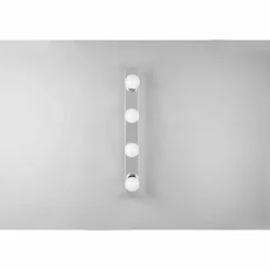 Luminaires Trio Appliques|Applique murale Trio-Leuchten Theatro Chrome, 4 lumières
