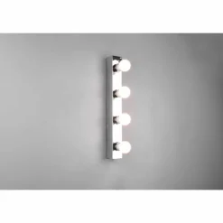 Luminaires Trio Appliques|Applique murale Trio-Leuchten Theatro Chrome, 4 lumières