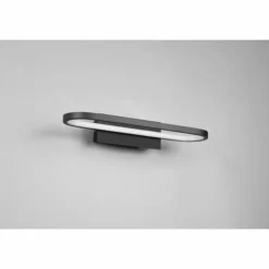 Luminaires Trio Éclairage Led|Applique murale Trio-Leuchten Gianni LED Noir, 1 lumière