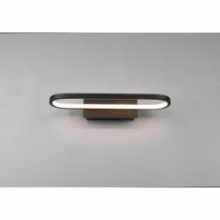 Luminaires Trio Éclairage Led|Applique murale Trio-Leuchten Gianni LED Noir, 1 lumière