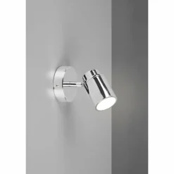 Luminaires Trio Spots Et Projecteurs|Applique murale Trio-Leuchten Angelo Chrome, 1 lumière