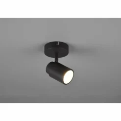 Luminaires Trio Spots Et Projecteurs|Applique murale Trio-Leuchten Angelo Noir, 1 lumière