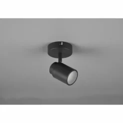 Luminaires Trio Spots Et Projecteurs|Applique murale Trio-Leuchten Angelo Noir, 1 lumière