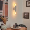 hofstein Appliques|Applique murale Tulla Blanc, 2 lumières