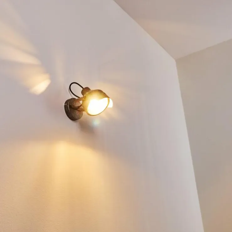hofstein Appliques|Applique murale Vintage Gnosca Rouille, 1 lumière