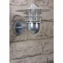 Applique Nordlux Agger Acier inoxydable, Transparent, 1 lumière