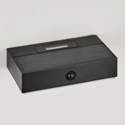 applique solaire Seilhac LED Noir, 1 lumière, Détecteur de mouvement